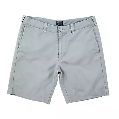 J Crew Shorts Mens 32 Gray 9  Gramercy Classic Fit Twill Chino  • $9.99