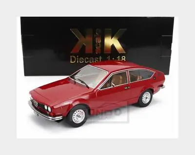 1:18 KK SCALE Alfa Romeo Alfetta 1600 Gtv 1976 Red KKDC181061 Model • $122.49