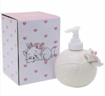 Disney The Aristocats Marie Fluffy Puffy Porcelain Soap Dispenser 12.5cm JAPAN • $51.99