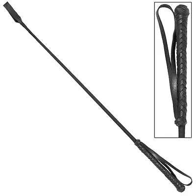 $14.94 • Buy Equestrian Midnight Ride Riding Crop Horse Whip Jockey Training Competition Aid