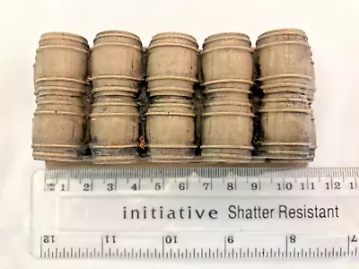 O Gauge Stacked Barrel Load Resin Pre Coloured And Weathered. New. • £8