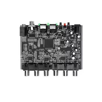 Decoder 5.1 CH Optical SPDIF Coaxial HD Audio Rush Analog Converter RCA DTS AC3 • £18.44