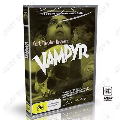 Vampyr DVD : Original 1932 Classic Silent Film / Movie : Brand New : Region 4 • $21.56