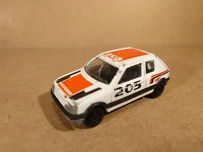 Majorette Peugeot 205 GTI 1:55 Scale White • £5