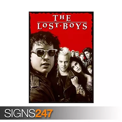 THE LOST BOYS - CLASSIC 80S (ZZ037)  MOVIE POSTER Poster Print Art A0 A1 A2 A3 • £3.95