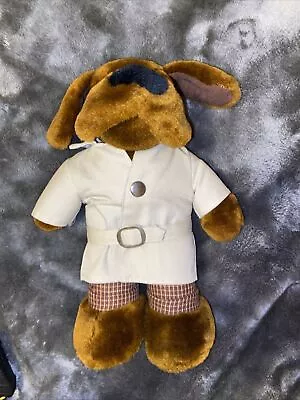 Vintage McGruff The Crime Dog Plush Full Body Toy 80s W/ Coat 10” Hound • $14.99