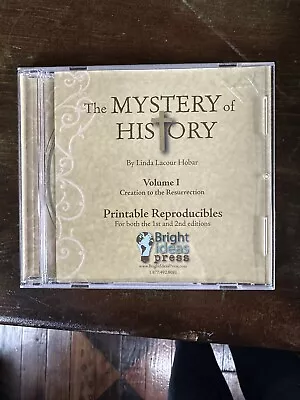 Mystery Of History Volume 1 Printable Reproducibles CD Vol 1 And 2 • $18