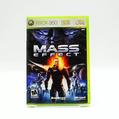 Microsoft Xbox 360 Mass Effect Game 2007 EA Bioware Tested Commander Shephard • $7.45