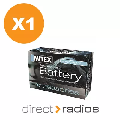 Mitex Battery 1300mAh Li-ion For Mitex General Security Pro 446 And 446 Pro • £29.95