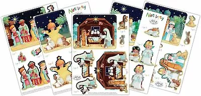 Nativity Decoupage Set 10 Sheet Pack Option Of Coordinating 6x6  Paper Pad • £3.99