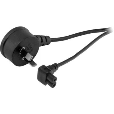 $14.89 • Buy 3m 240v Ac Mains Figure 8 Iec-c7 Right Angle Both Ends
