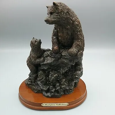 Montefiori Collection BEARS IN THE WILDERNESS  9 Inches Tall  • $41.65