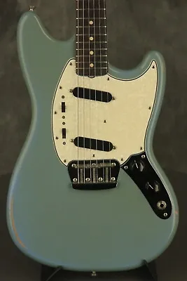1964 Fender DUO-SONIC II Blue With '66 Body CLAY DOTS + L-PLATE + '64 Pickups • $3190