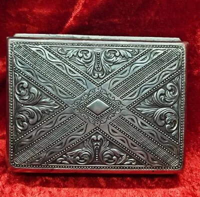 Antique Mandalian Mfg. Co. Silver Plated Box • $50