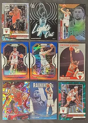 HUGE 18 Card Lot Michael Jordan Lavine White Derozan Chicago Bulls Color! 🔥📈 • $0.99