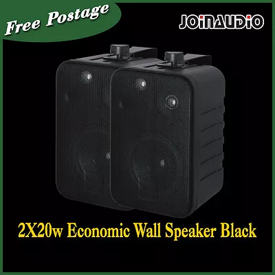 2x20W Wall Fashion Speaker Pair(2pcs) 8 OHM HI-FI 2way • $45