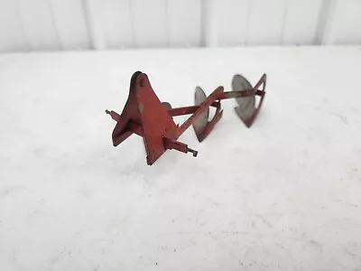 Vintage Original 1/12 Hubley Ford 3 Bottom Toy Plow Farm Tractor  • $79.99