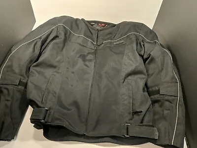 Moto Centric Padded Motorcycle Racing Riding Protective Assault Jacket  M • $45