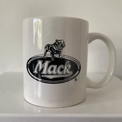 Vintage Mack Truck Bulldog Logo Mug Black & White Rare Item • $39.95