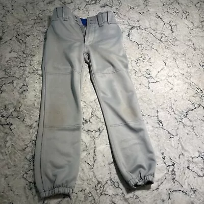 Pre-Owned Boys Mizuno Baseball Pants Size YS (Youth Small) Gray • $2.50