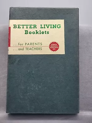 Retro Better Living Booklets For Parents And Teachers Lot Of 12 In Case 1950s • $14.95