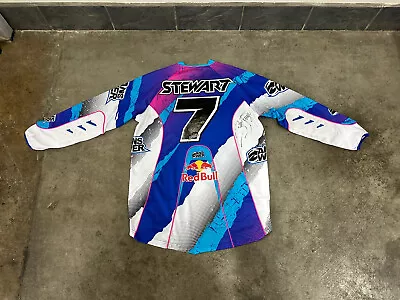 $1350 • Buy James Stewart Supercross Motocross Signed Jersey Red Bull Nike Autographed AMA!
