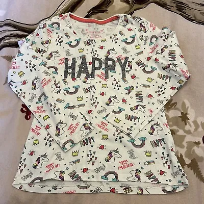 Girls 5-6 Years Unicorn Top Primark • £0.99