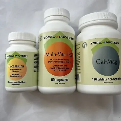 Ideal Protein Multi-Vita +K2 Cal-mag Potassium Lot BB 06/30/24 DISCONTINUED • $94.99