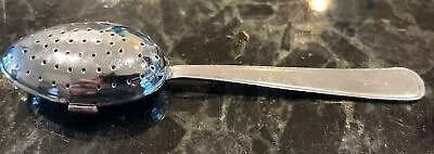 Vintage Tea Strainer Infuser Hinged Spoon Latch Stainless W Germany • $9.50