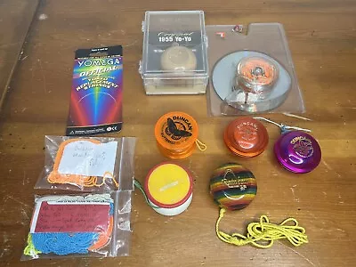 Mixed Lot Of Vintage Yo Yo And String Duncan Butterfly Imperial Used See Pics • $8