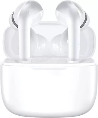 Wireless Earbuds Bluetooth Headphones Headset In Ear With White-Pro  • $16.30