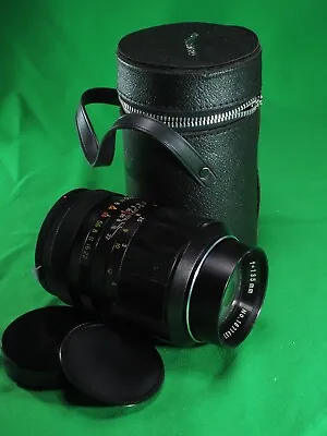 $11 • Buy Soligor 135mm F3.5 Lens, Miranda Mount, Telephoto Prime, Manual Focus With Case