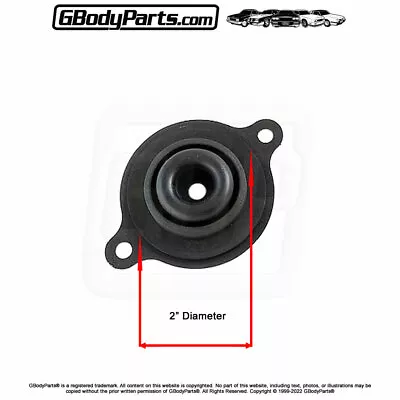 78-88 Center Console Transmission Shifter Cable Floor Grommet Seal GM # 10002808 • $24.95