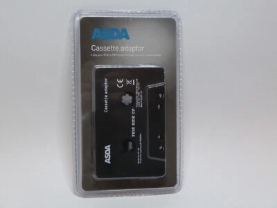 £5.49 • Buy Asda Cassette To IPod/MP3 Adaptor HT08 Play Through Your Car Cassette Player NEW