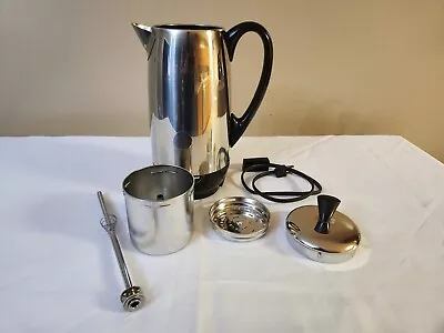 Vintage Farberware Superfast Auto 142 B Percolator 12 Cup Coffee Pot CLEAN! • $35