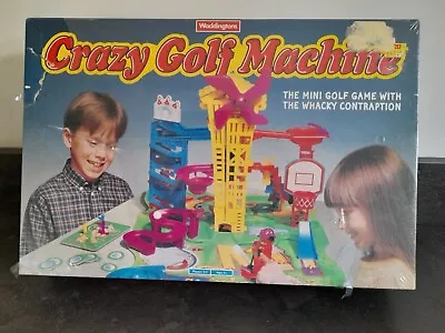 Waddingtons Crazy Golf Machine Vintage Board Game 1995 • £42.99