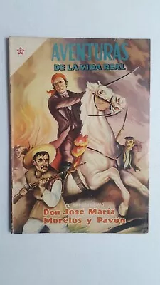 Morelos Y Pavon! - Aventuras De La Vida Real #10 -orig. Comic In Spanish- Novaro • $20