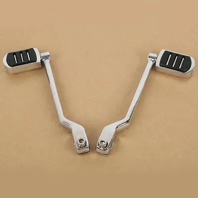 Gear Heel Toe Shift Lever Shifter Pegs Fit For Harley Road King Glide Softail FL • $34.99