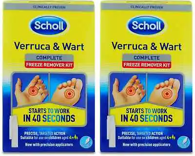 Scholl Freeze Verruca & Wart Remover 80ml | MAX ONE PER ORDER |  X 2 • £35.99