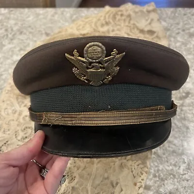 Flight Ace Hat Antiwue Vtg Pilots Hat  • $35