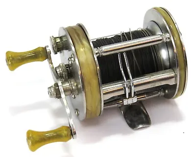 Shakespeare President 1970 Model GK Vintage Metal Bait Casting Fishing Reel USA • $25.49