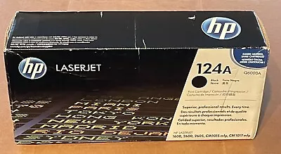 Hp Laserjet 124a Black Q6000a Toner Cartridge Brand New • $29.99
