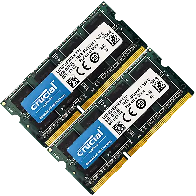 8GB 16GB MEMORY RAM LAPTOP NOTEBOOK PC3 14900 DDR3 DDR3L 1866MHz 240 P 1.35V Lot • £8.99