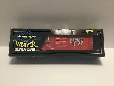 Weaver Ultra Line O Scale TRAIN Box Car NASCAR Bill Elliott New Distressed Box • $19.95