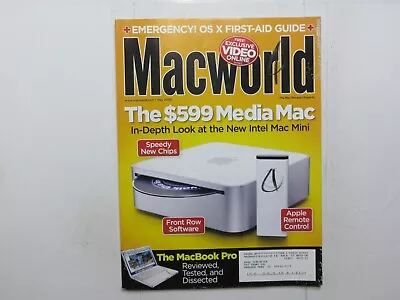 MacWorld Magazine May 2006 The $599 Media Mac D9 • $13.99