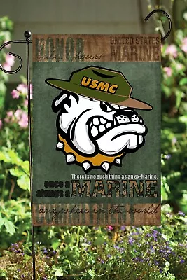 Once A Marine Always A Marine Garden Flag  ~    Double Sided  Quality • $12.95