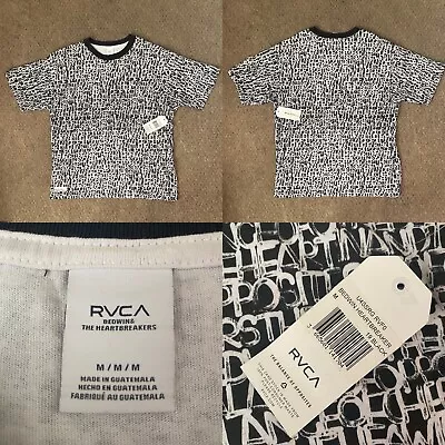 Official BNWT Mens M RVCA X Bedwin & The Heartbreakers Crew Neck T-Shirt UFC MMA • £24.99