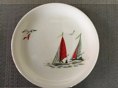 Alfred Meakin Red Sails 7 Inch Plate • £4.99