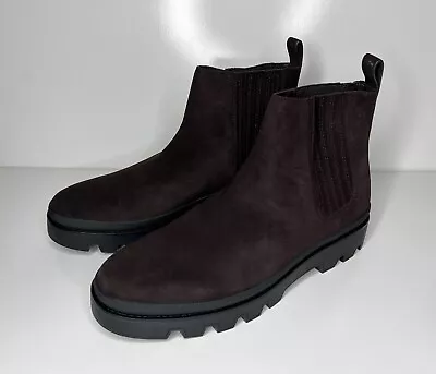 Michael Kors Mens Lewis Brown Suede Chelsea Boots Shoes Size 13M • $90