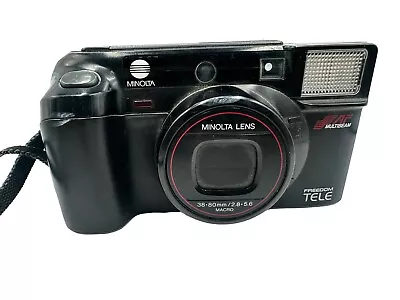 Minolta Freedom Tele AF Multibeam 35mm Camera With 38-80mm/2.8-5.6 Macro Lens • $24.99